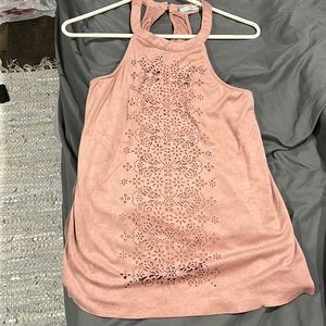 women’s pink tank top